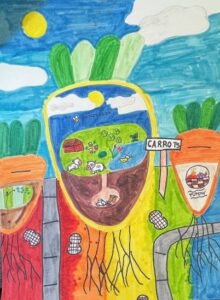 "Soil to Table - The Carrots Journey" by Victoria Xu